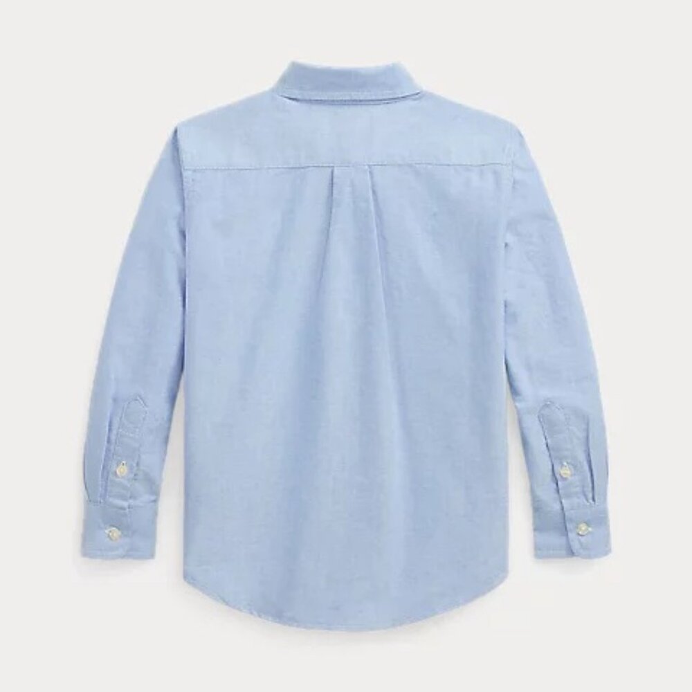 Ralph Lauren Polo Bear Oxford Shirt  – Blue, Size 2T - Picture 2 of 12